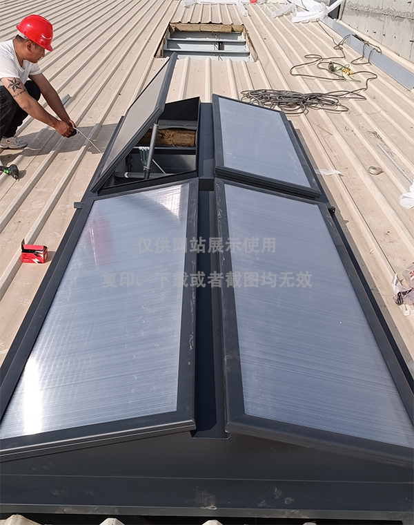 兰州王老吉生产车间阿拉尔农场排烟天窗