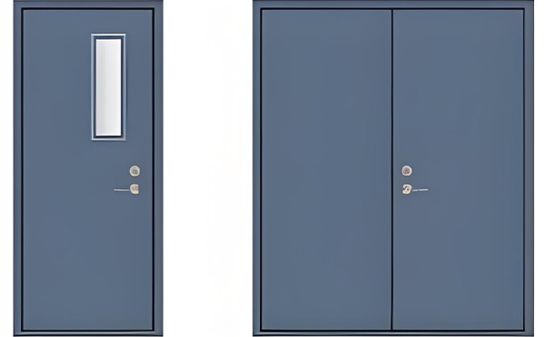 阿拉尔农场钢制防火门