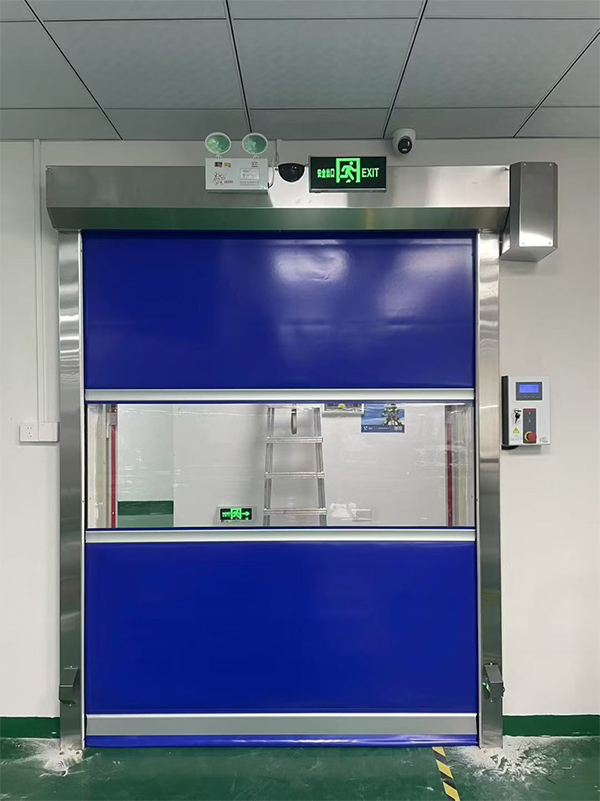 阿拉尔农场快速阿拉尔农场卷帘门在冷链物流仓储区的应用实践